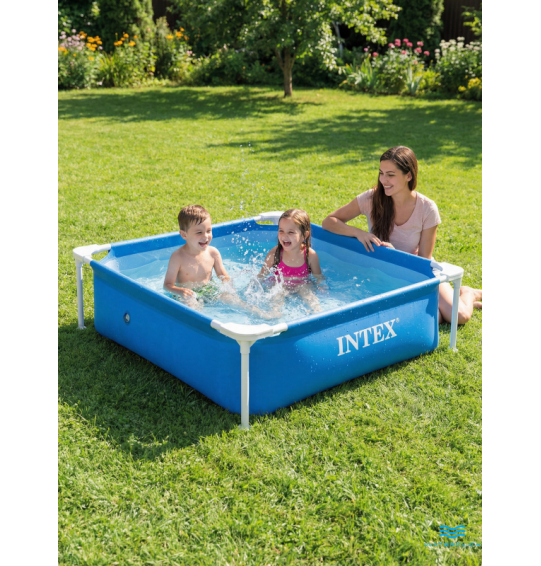 Каркасный бассейн детский, 122х122х30см, от 2 лет, 337 л, Intex 57173