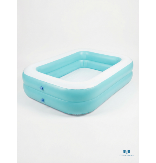 Бассейн надувной семейный "Бирюзовый" 229х147х46см, от 3 лет, 600 л, Intex 57181