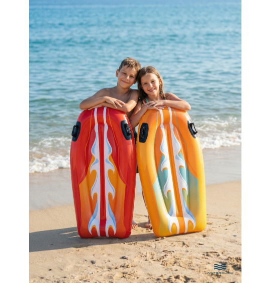 Плотик надувной с ручками "Joy Rider", 112х62см, от 6 лет, до 40 кг, Intex 58165