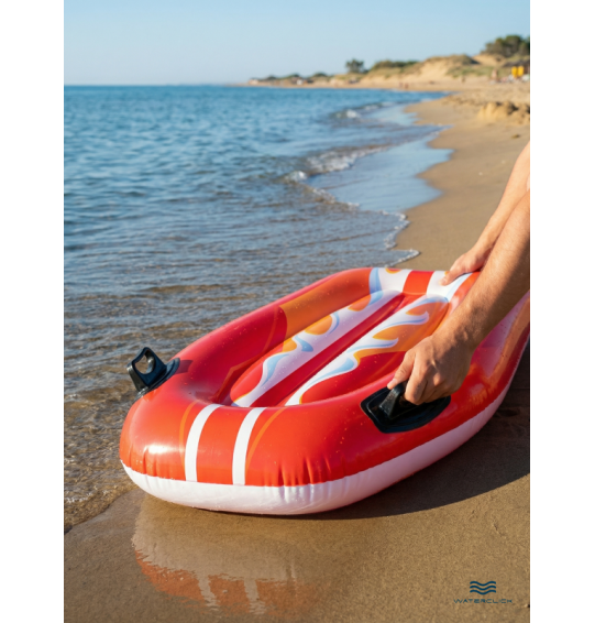 Плотик надувной с ручками "Joy Rider", 112х62см, от 6 лет, до 40 кг, Intex 58165