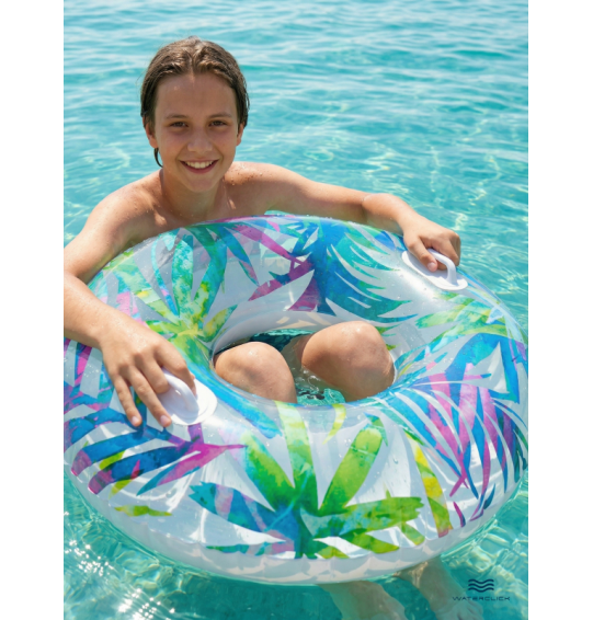 Круг надувной с ручками "Узоры", d-97 см, от 9 лет, Intex 58263