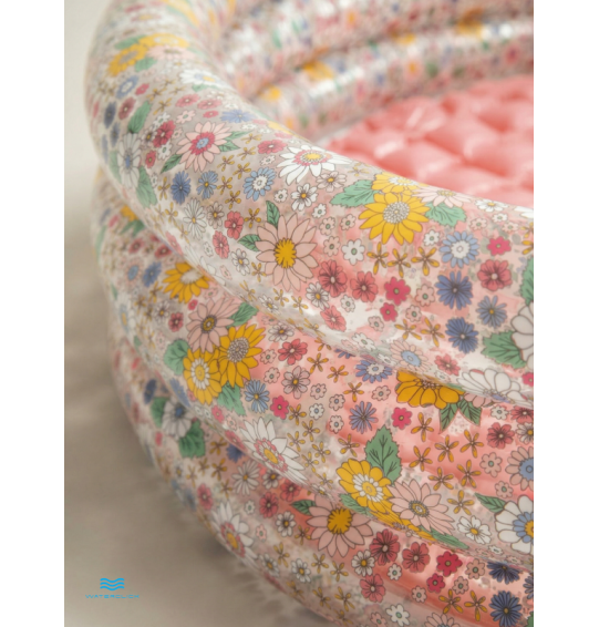 Бассейн надувной детский "Сладкие цветы", 86х25см, от 1 до 3 лет, 56л, Intex 58427