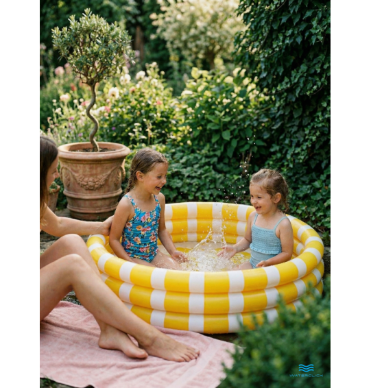 Бассейн надувной детский "Лимон", 147х33см, от 2 лет, 330л, Intex 58432