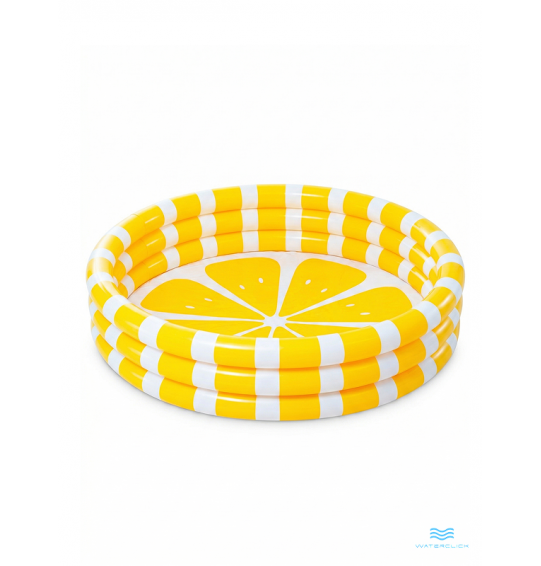 Бассейн надувной детский "Лимон", 147х33см, от 2 лет, 330л, Intex 58432