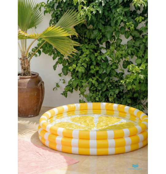 Бассейн надувной детский "Лимон", 147х33см, от 2 лет, 330л, Intex 58432