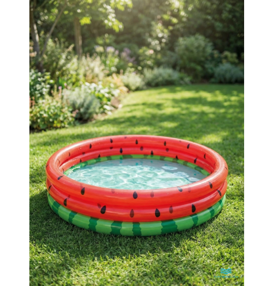 Бассейн надувной детский "Арбуз", 168х38 см, 581 л, от 2 лет, Intex 58448