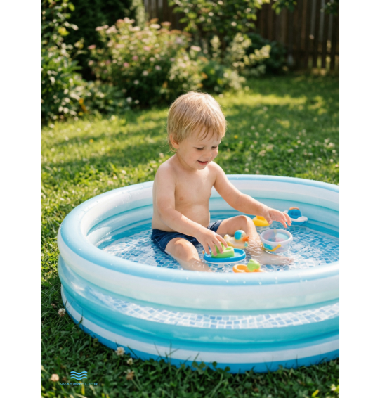 Бассейн надувной детский "Blue Bliss", 147х33см, от 2 лет, 330л, Intex 58467  