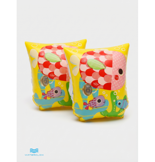 Нарукавники детские надувные "Веселые рыбки", 23х15см, 3-6 лет, Intex 58652 