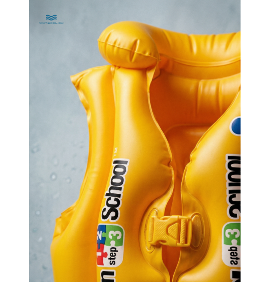 Жилет надувной с воротником "Deluxe Swim Vest", 50х47см, от 3 до 6 лет, Intex 58660