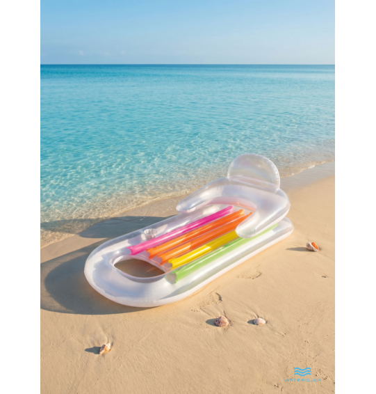 Матрас-кресло надувной для плавания с окном, 160x85см, до 100 кг, intex 58802