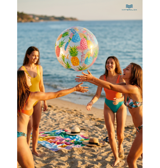 Мяч надувной пляжный детский, d-51см,от 3 лет, Intex 59040