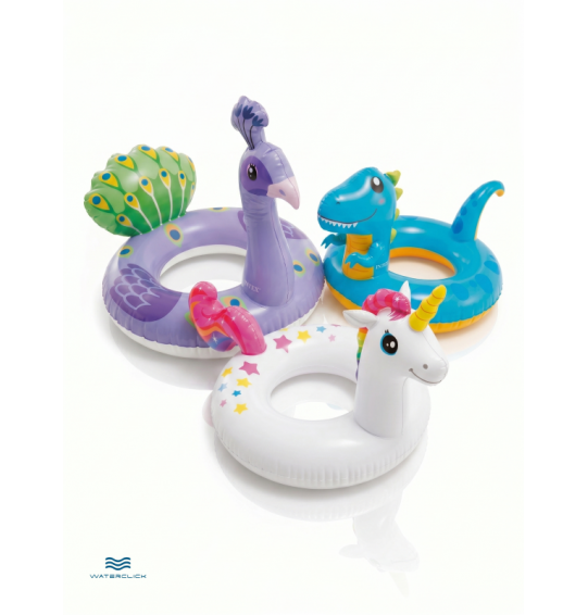 Круг надувной детский "Большое чудо" , до 30 кг, от 3 до 6 лет, Intex 59221