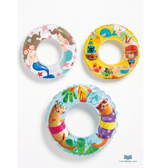 Круг надувной "Рифы океана", D-61см, 6-10 лет, INTEX 59242