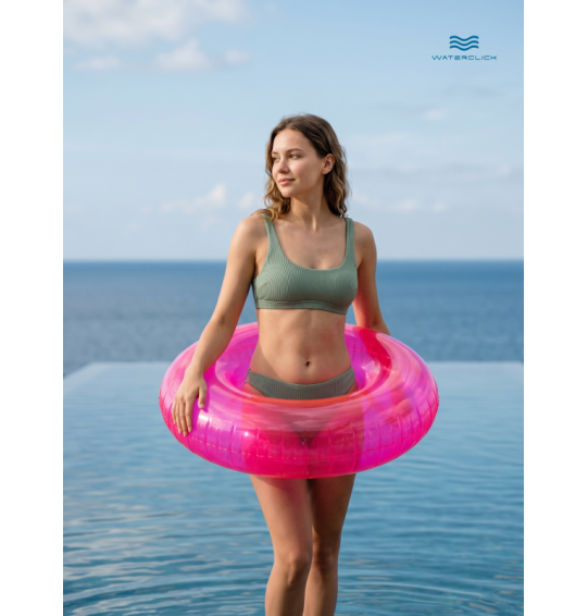 Круг надувной "Прозрачный", D-76 см, от 8 лет, Intex 59260