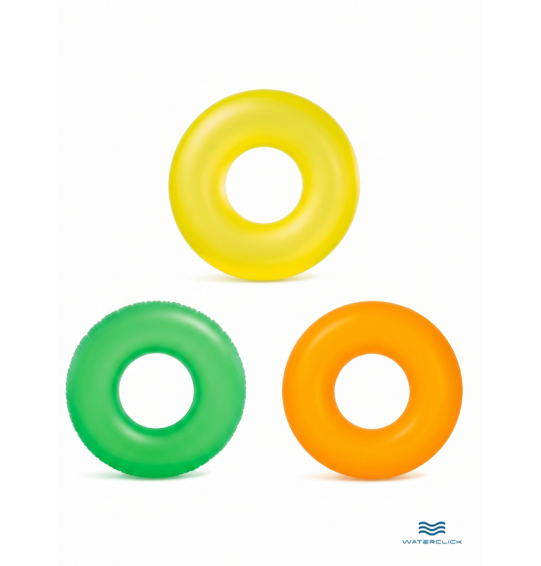 Круг надувной "Неон", D-91 см, от 9 лет, Intex 59262