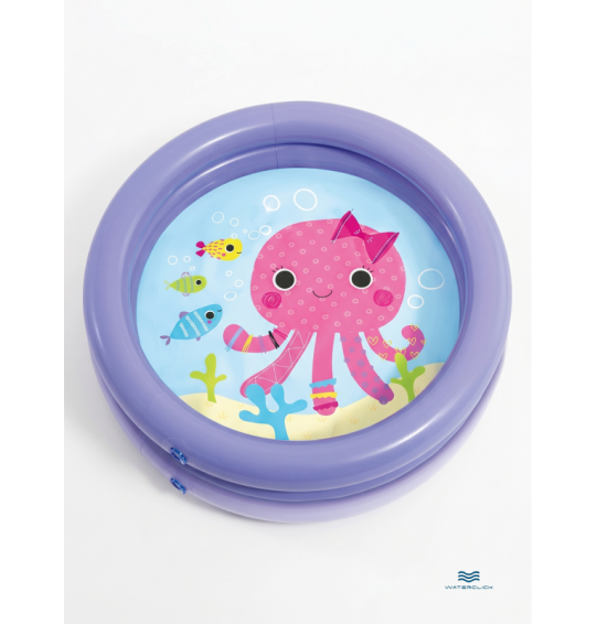 Надувной бассейн детский "Осьминог", 61x15см, 1-3 года, 15л, Intex 59409