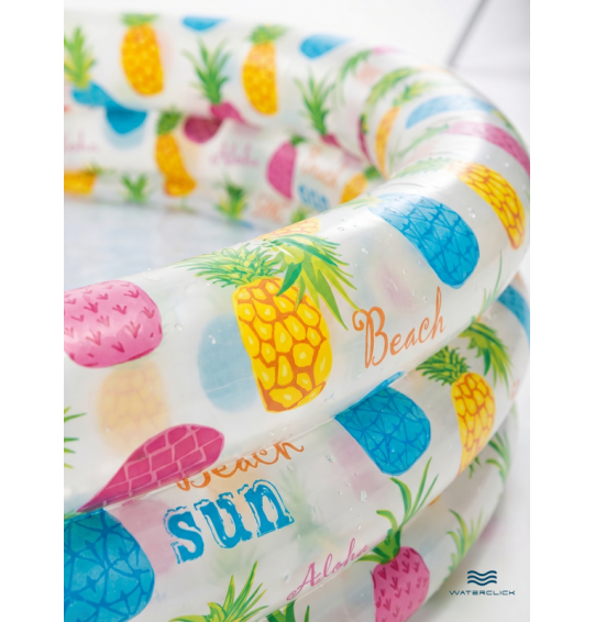 Бассейн надувной детский "Фрукты", 132х28 см, от 2 лет, 204 л, Intex 59431