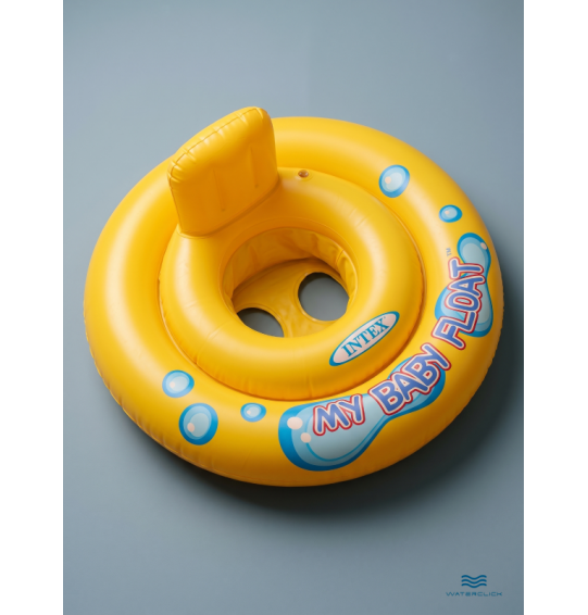 Круг-ходунки надувной для плавания "Мой малыш", от 1 до 2 лет, 67см, Intex 59574