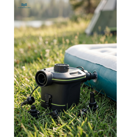 Насос электрический на батарейках, 25Вт, 420л/мин, 3 насадки, Intex 66638