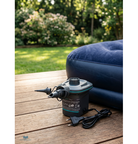 Насос электрический от сети 220Вт, 650л/мин, 3 насадки, Intex 66640