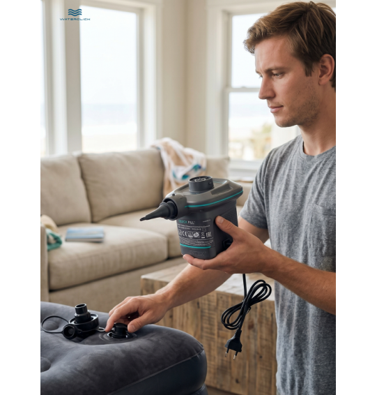 Насос электрический от сети 220Вт, 650л/мин, 3 насадки, Intex 66640