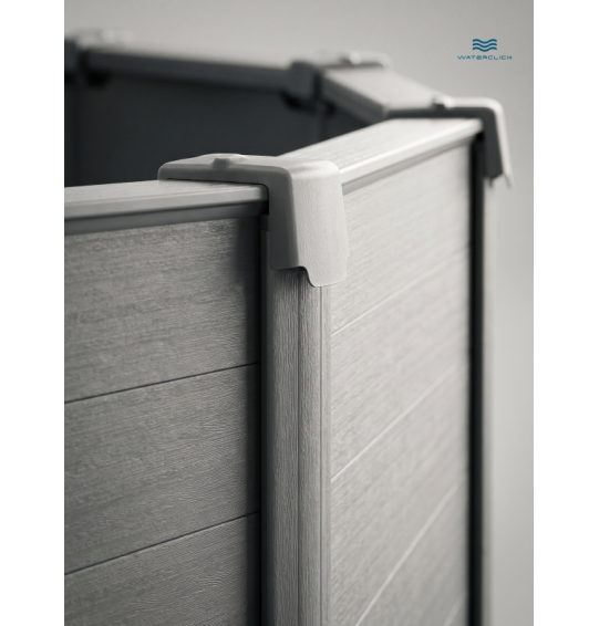 Каркасный бассейн круглый "Graphite Gray Panel", 478*124 см, 16805 л, песочный фильтр-насос 4500 л/ч, лестница, тент, подстилка, intex 26384 Каркасный бассейн круглый "Graphite Gray Panel", 478*124 см, 16805 л, песочный фильтр-насос 4500 л/ч, лестница, тент, подстилка, intex 26384