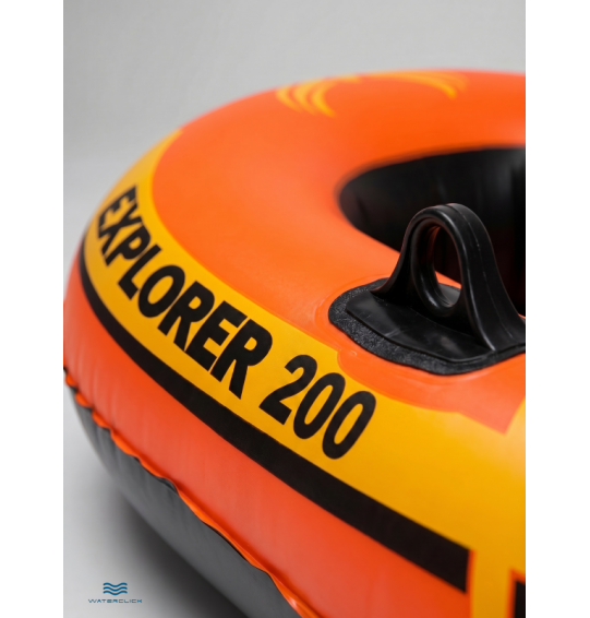 Надувная лодка (плот) для плавания "Explorer 200", 185×94×41 см, от 6 лет, до 95 кг, Intex 58330 Надувная лодка (плот) для плавания "Explorer 200", 185×94×41 см, от 6 лет, до 95 кг, Intex 58330