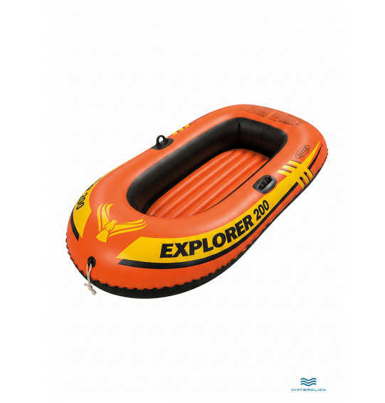 Надувная лодка (плот) для плавания "Explorer 200", 185×94×41 см, от 6 лет, до 95 кг, Intex 58330 Надувная лодка (плот) для плавания "Explorer 200", 185×94×41 см, от 6 лет, до 95 кг, Intex 58330