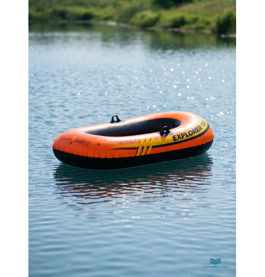 Надувная лодка (плот) для плавания "Explorer 200", 185×94×41 см, от 6 лет, до 95 кг, Intex 58330 Надувная лодка (плот) для плавания "Explorer 200", 185×94×41 см, от 6 лет, до 95 кг, Intex 58330