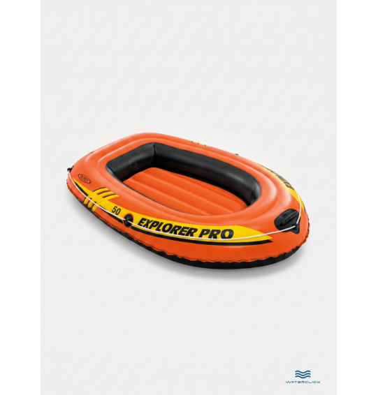 Надувная лодка (плот) для плавания "Explorer Pro-50", 137×85×23 см, от 6 лет, до 40 кг, Intex 58354