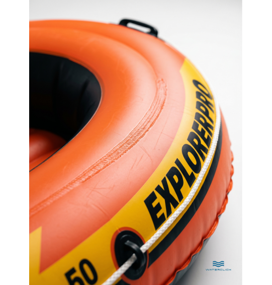 Надувная лодка (плот) для плавания "Explorer Pro-50", 137×85×23 см, от 6 лет, до 40 кг, Intex 58354