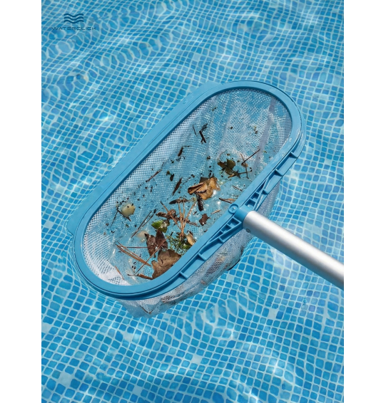 Сачок для чистки бассейна Intex 29051 с мелкоячеистой сеткой, посадочный диаметр 29,8 мм, без ручки