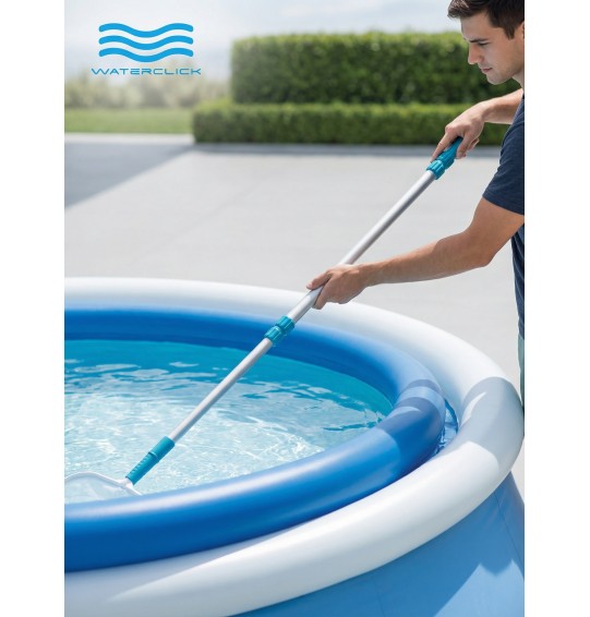 Телескопическая алюминиевая ручка для бассейна Intex 29055, длина 279 см, диаметр 29,8 мм Телескопическая алюминиевая ручка для бассейна Intex 29055, длина 279 см, диаметр 29,8 мм