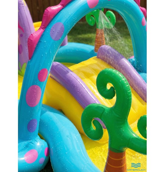 Детский игровой центр Intex  57135 "Динолэнд", 333x229x112см, 290л