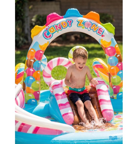 Детский игровой центр Intex 57149 "Территория сладостей", 295х191х130см, 370л