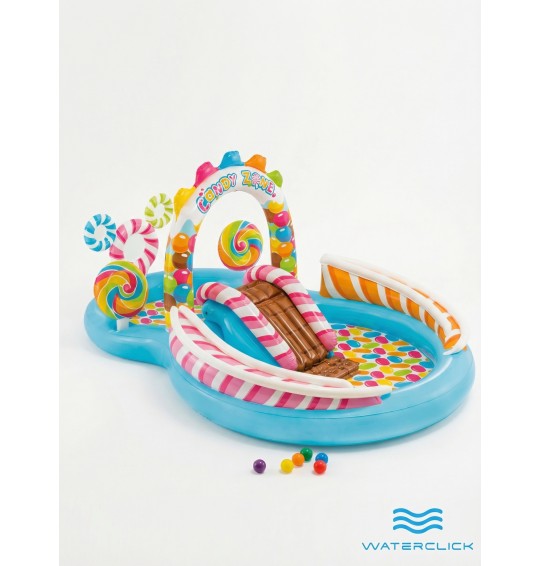Детский игровой центр Intex 57149 "Территория сладостей", 295х191х130см, 370л