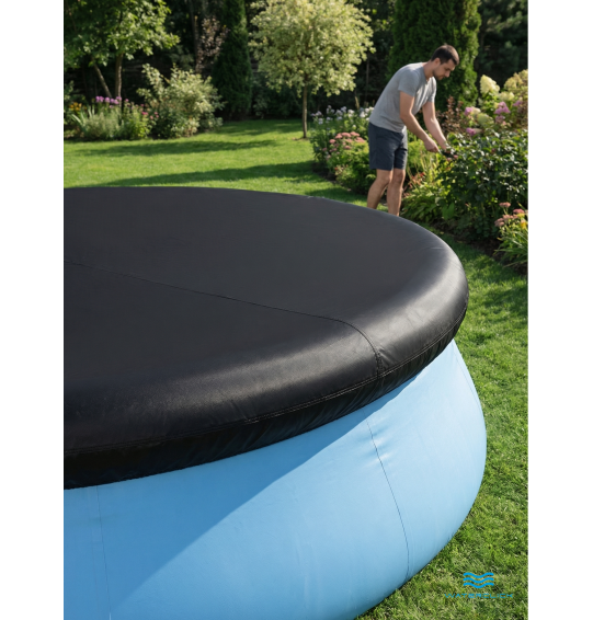 Тент для надувного бассейна Bestway 58032, диаметр 244 см.