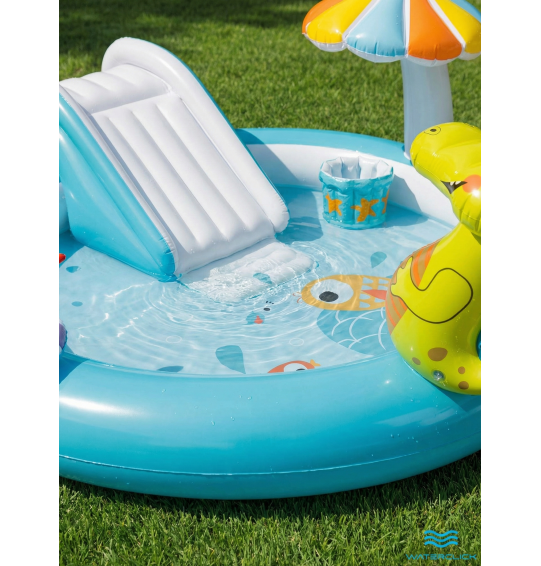 Надувной игровой центр "Морское приключение", Intex 57165, 201*170*84см, от 2 лет Надувной игровой центр "Морское приключение", Intex 57165, 201*170*84см, от 2 лет