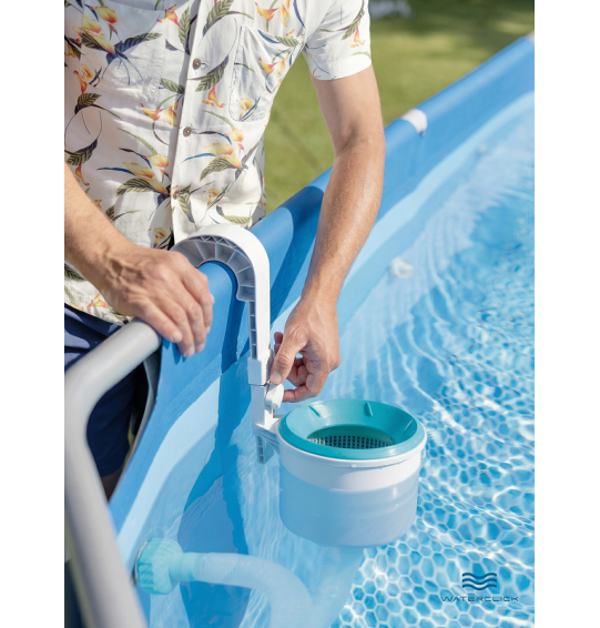 Скиммер для сбора мусора с поверхности бассейна INTEX 28000 + 5 мешков для фильтрации мелкого мусора