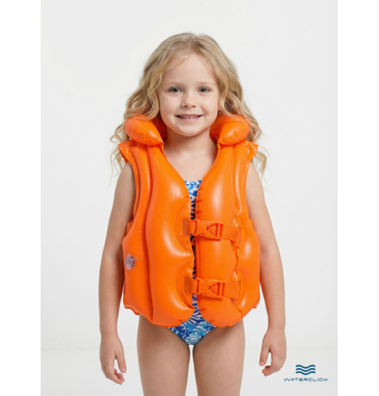 Жилет надувной детский для плавания Intex 58671 "Deluxe", 3-6 лет, 50x47 см