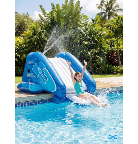 Детская надувная водная горка Intex 58849, 333х206х117см, от 6 лет Детская надувная водная горка Intex 58849, 333х206х117см, от 6 лет