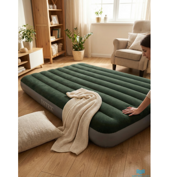 Надувной матрас Intex 64109 "Prestige Downy" , 203х152х25см, до 273кг