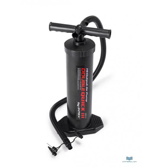 Ручной насос Intex 68615 Double Quick III, 48 см с 4 насадками