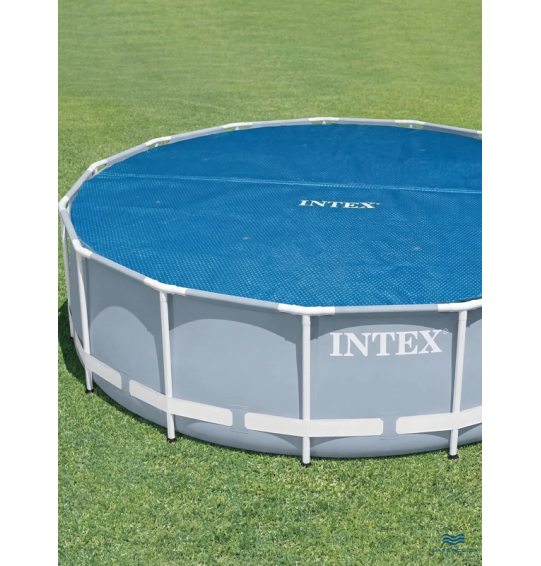 Тент-покрывало Intex 28015, с обогревающим эффектом для круглого бассейна 549 см