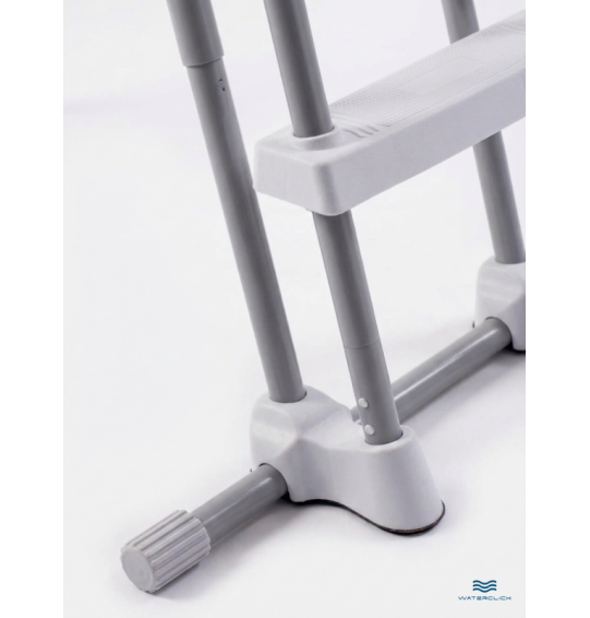 Лестница для бассейнов INTEX 28076, высота -122 см, с площадкой и съёмными ступенями