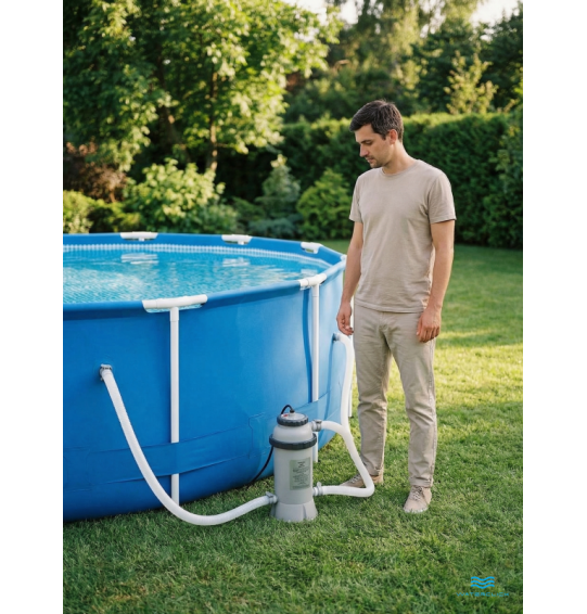 Водонагреватель проточный для бассейнов Intex 28684, до 457см