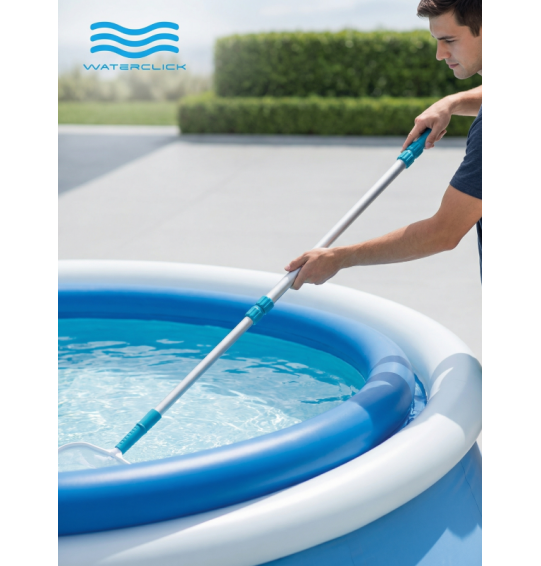 Телескопическая алюминиевая ручка для бассейна Intex 29054, длина 239 см, диаметр 26,2 мм