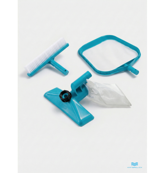 Набор для чистки бассейна Intex 29056, сачок, щетка и насадка-пылесос