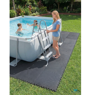 Подстилка-пазл под бассейн Intex 29084, 8 модулей, 50х50х0,5см