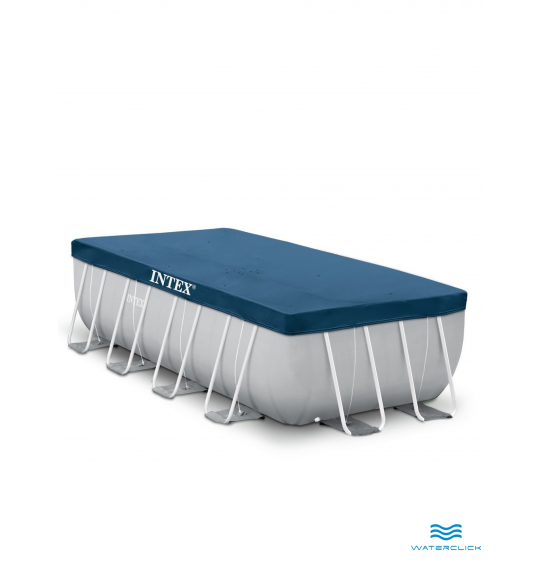 Тент (покрывало) Intex 28039 на прямоугольный каркасный бассейн, размер - 450х220см